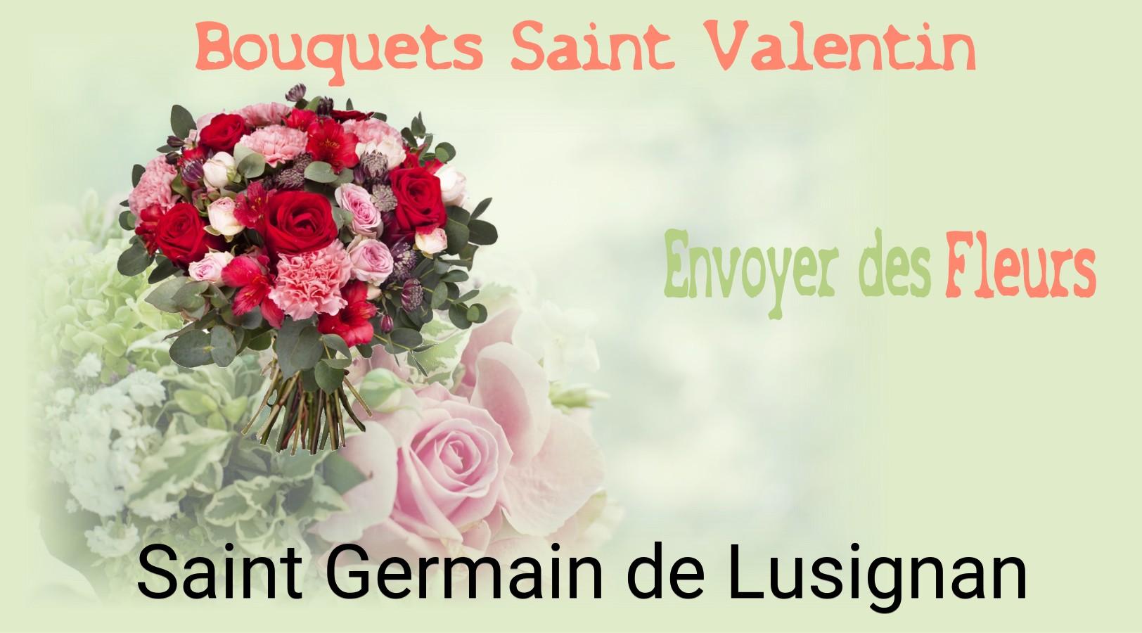 Roses de Saint-Valentin livrées à Saint-Germain-de-Lusignan